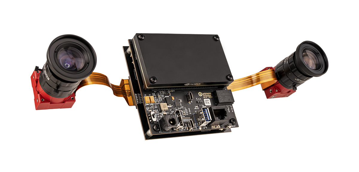 TX2 board with Allied Vision cameras