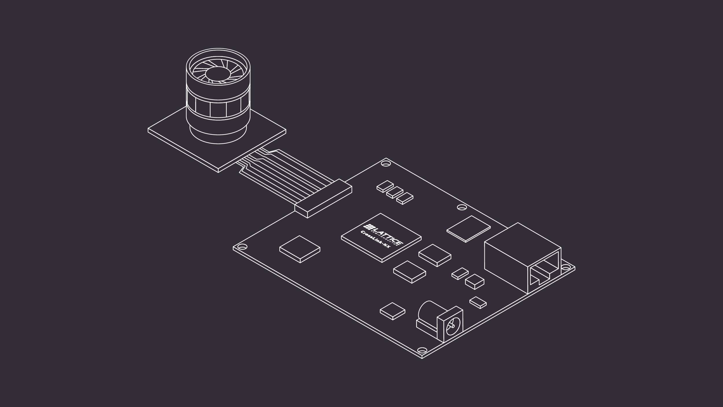 CrossLink-NX-based PCB and camera system