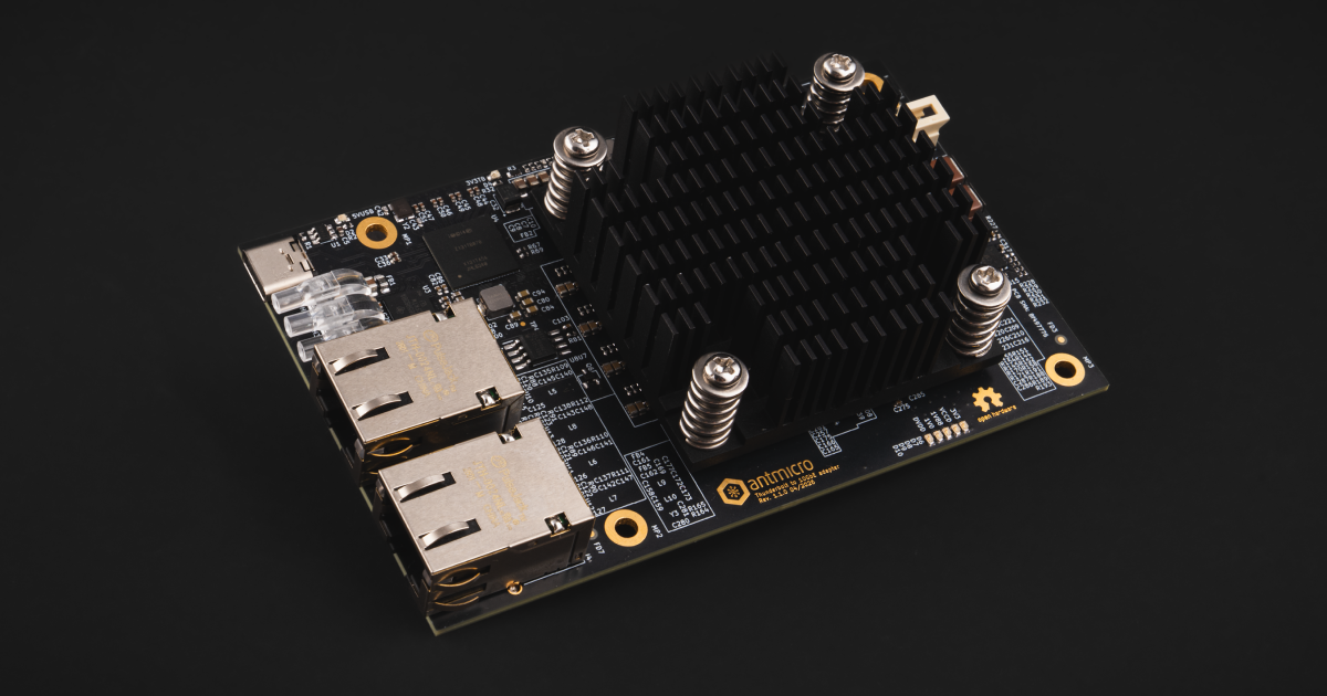 Open hardware Thunderbolt to 10GbE Adapter