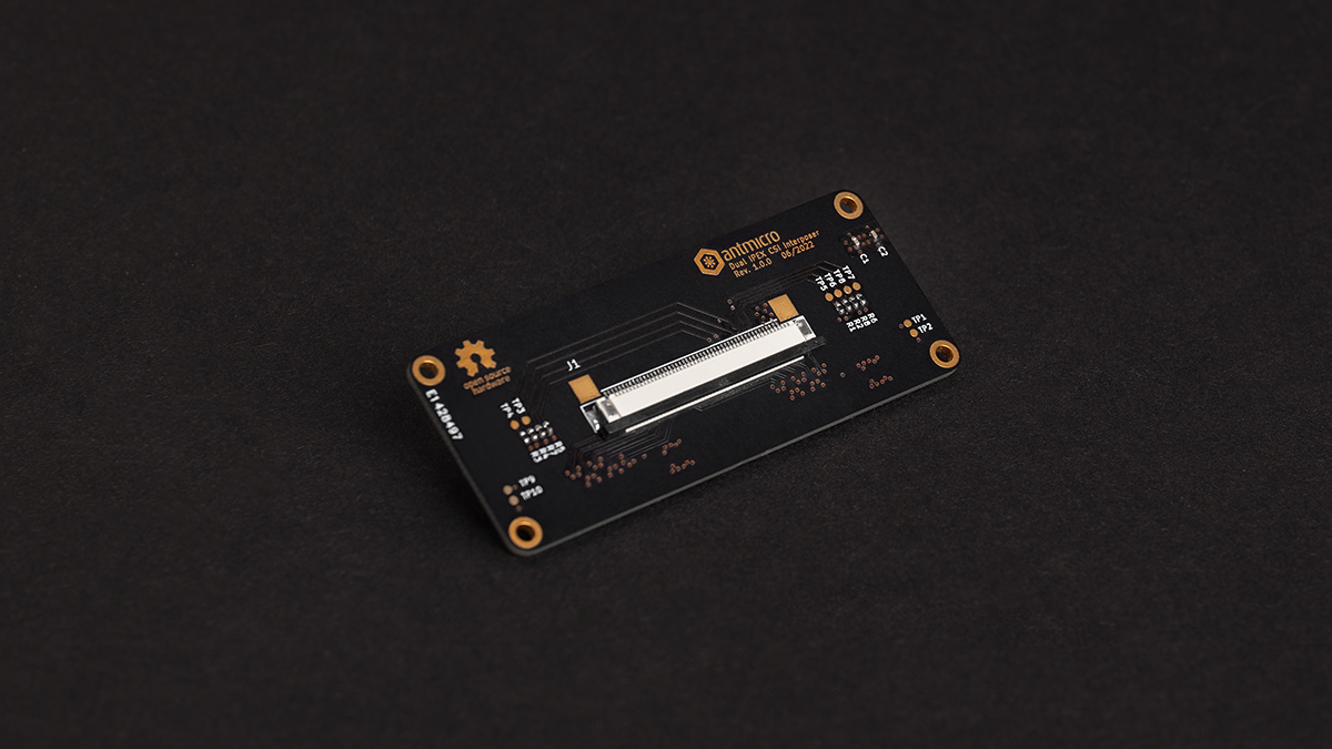 Picture of the Dual I-PEX CSI Interposer