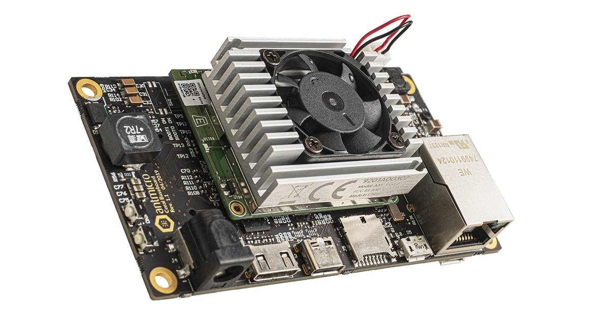 Antmicro Open Hardware Coral Edge AI Baseboard