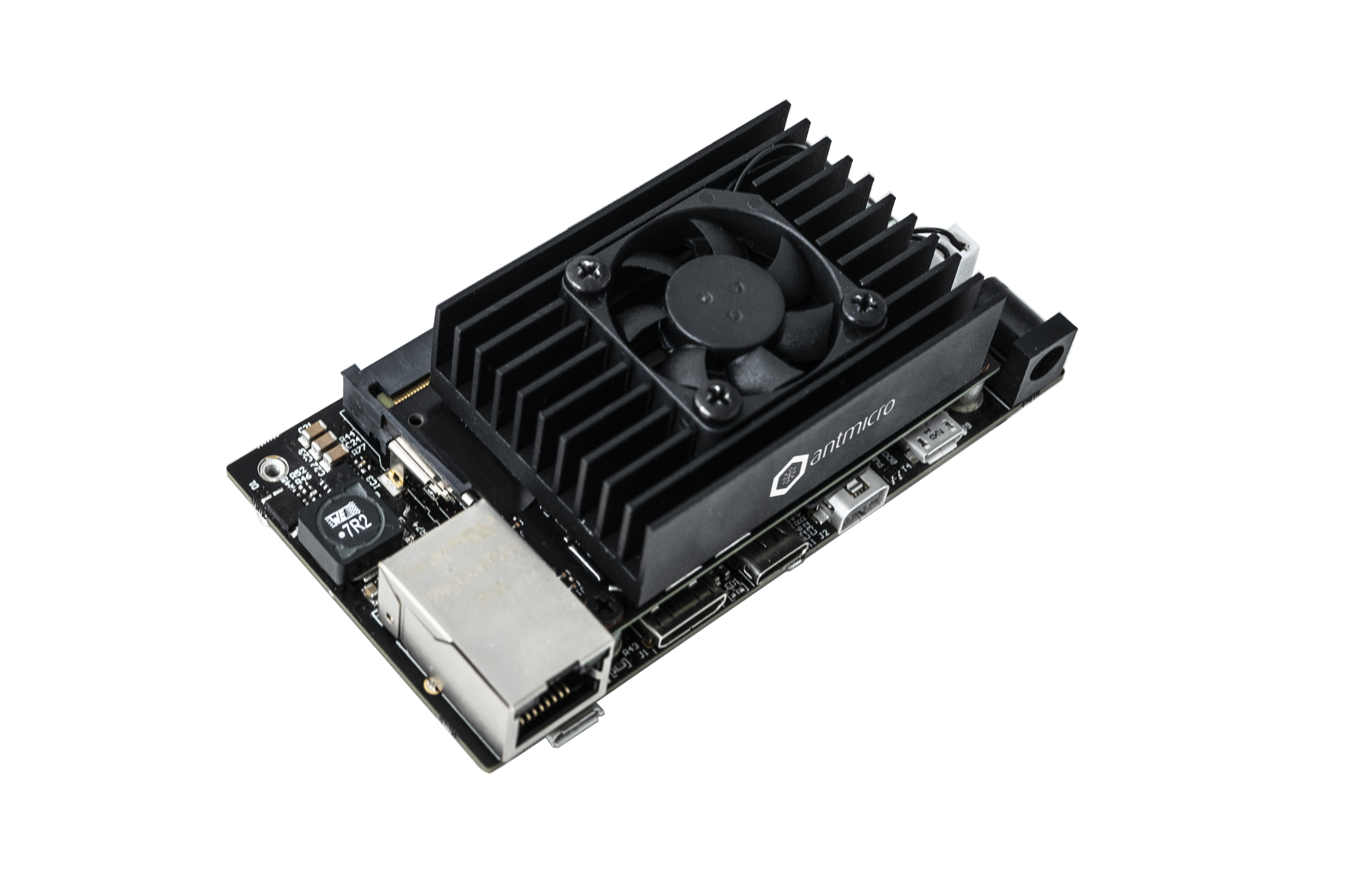 Nvidia Jetson Nano with Antmicro's baseboard