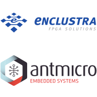 Antmicro & Enclustra logos