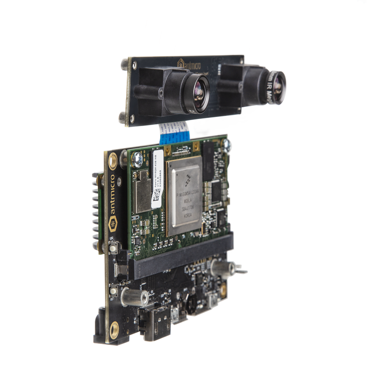 Antmicro's Apalis iMX8 smart vision kit with Myriad 1