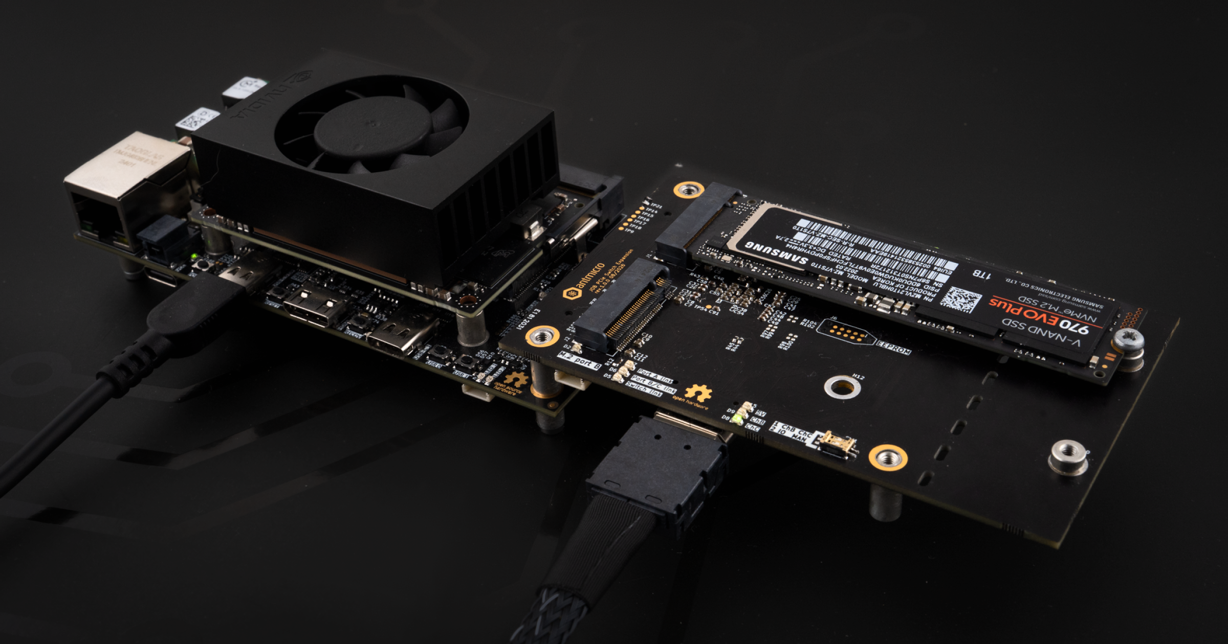 The PCIe Switch Expansion Board
