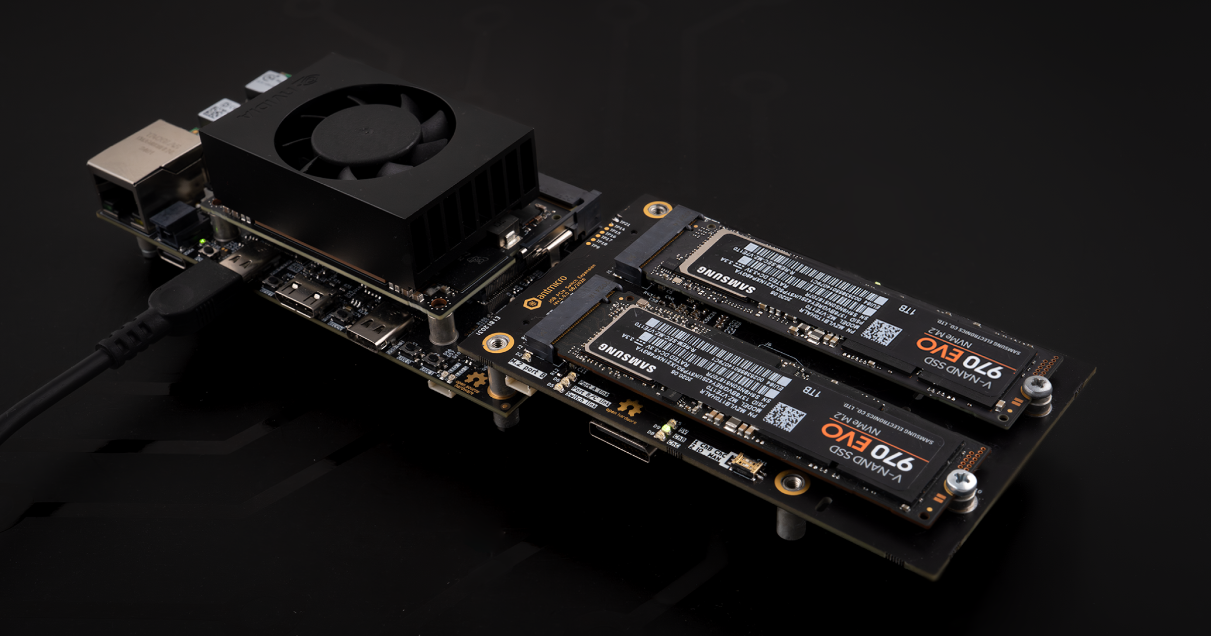 The PCIe Switch Expansion Board