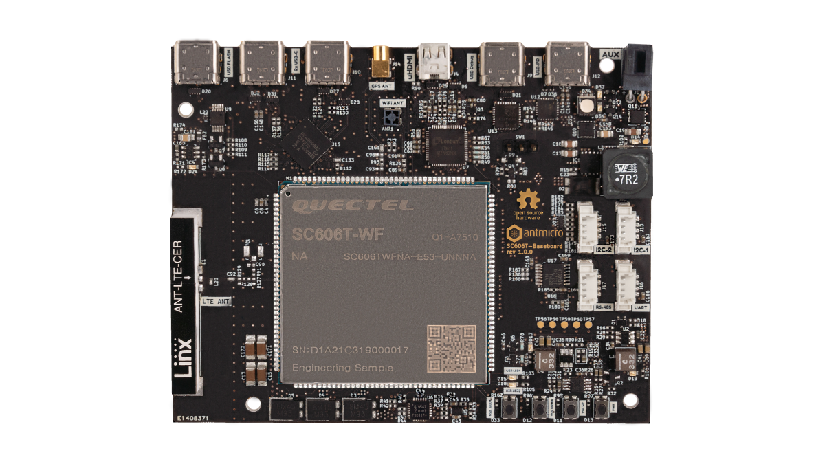 Antmicro Open Source Qualcomm Snapdragon Baseboard