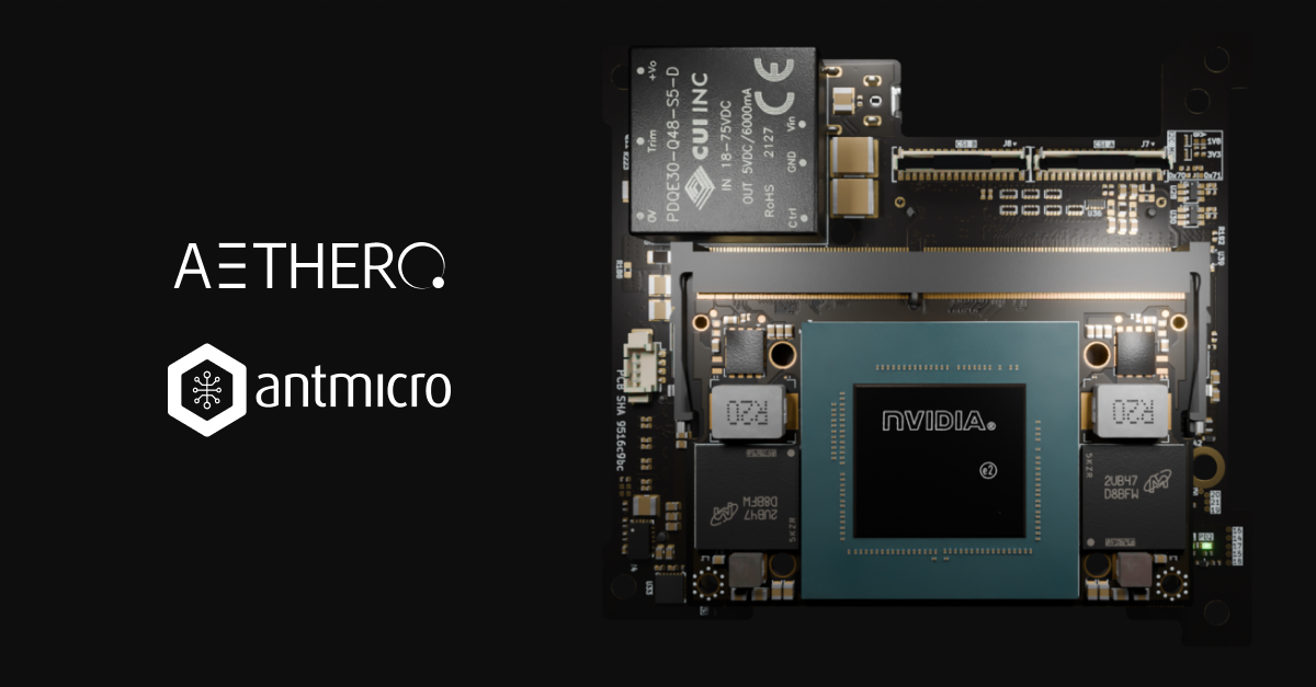 Antmicro · Press Release Aethero and Antmicro form a strategic