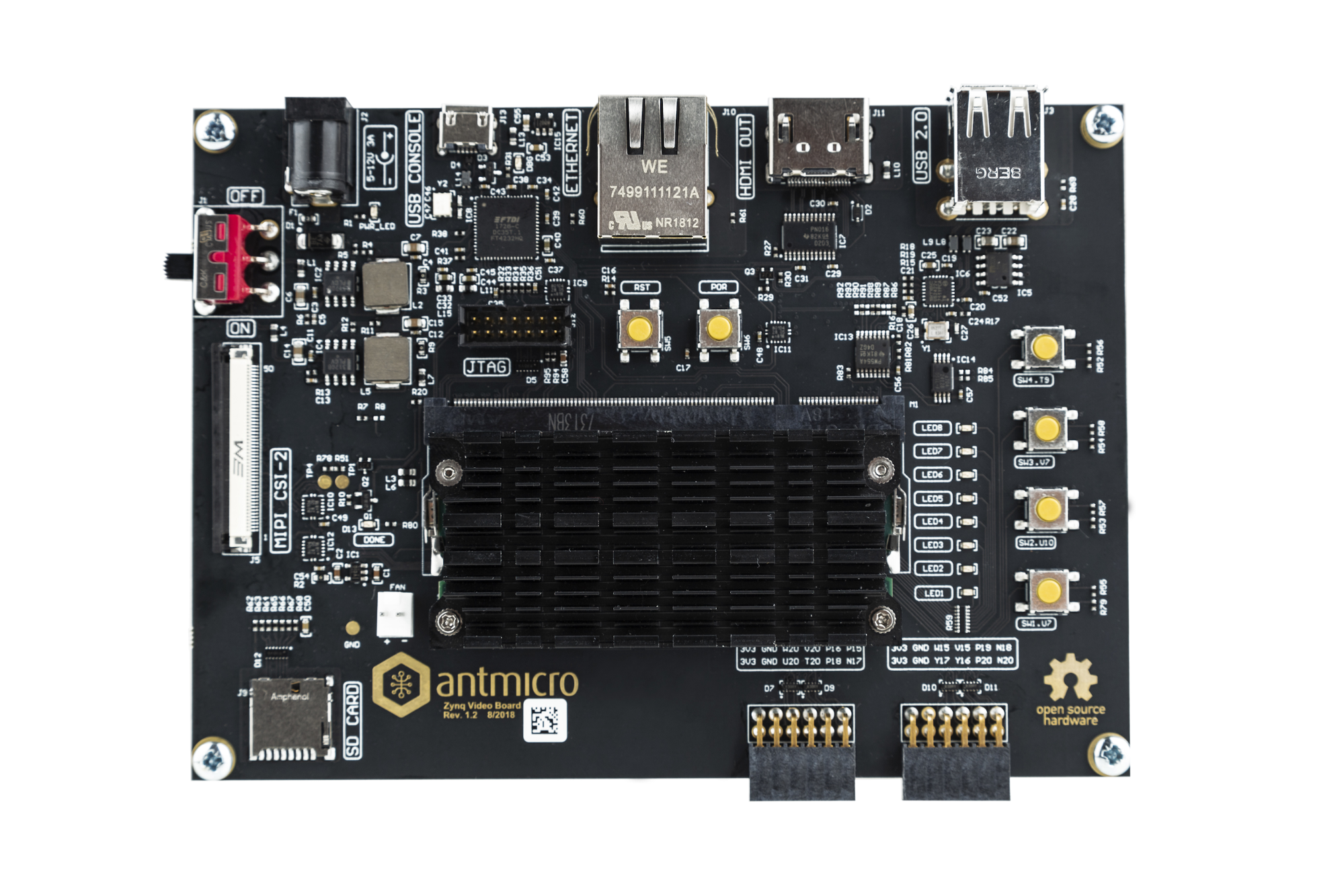 Antmicro Open Hardware FPGA Platform For Multi Camera Systems